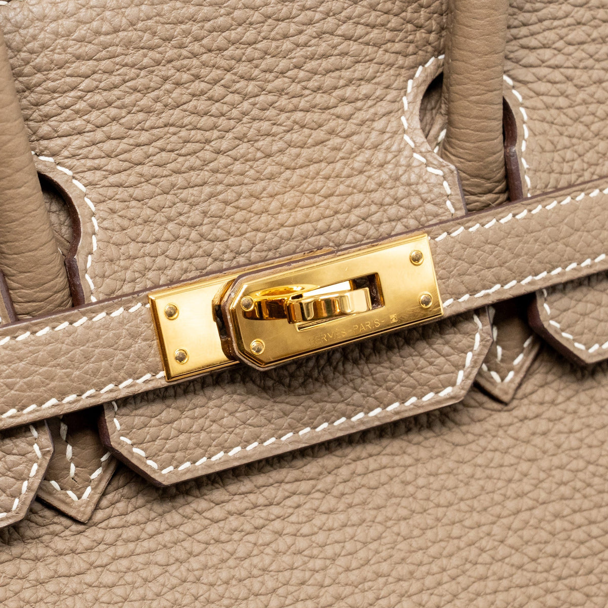 Hermes Birkin 25 togo etoupe GHW
