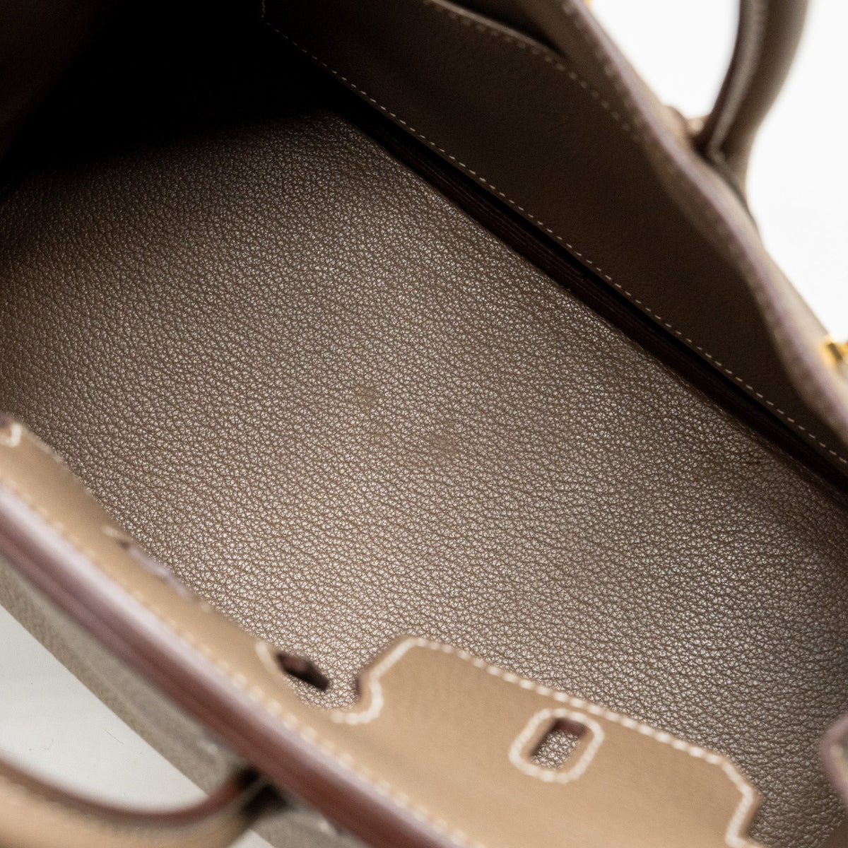 Hermes Birkin 25 togo etoupe GHW