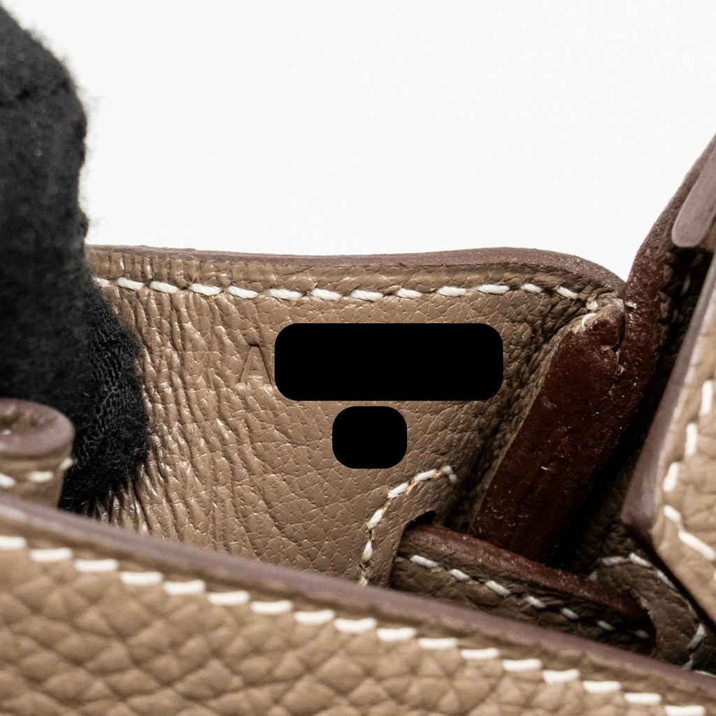 Hermes Birkin 25 togo etoupe GHW