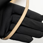 Miu Miu Clutch Bag Nappa Leather Beige GHW