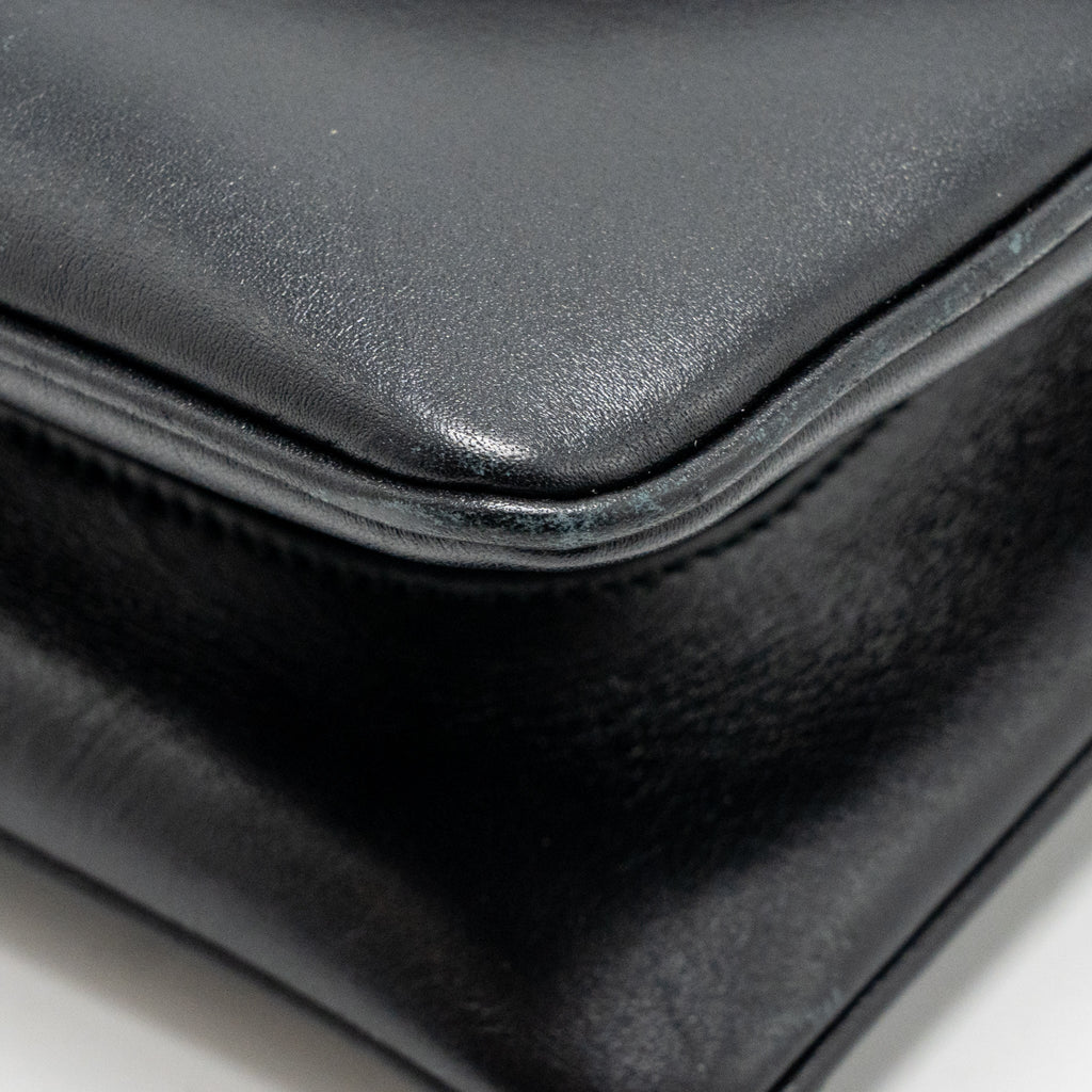 Gucci Rajah shoulder bag calfskin black GHW