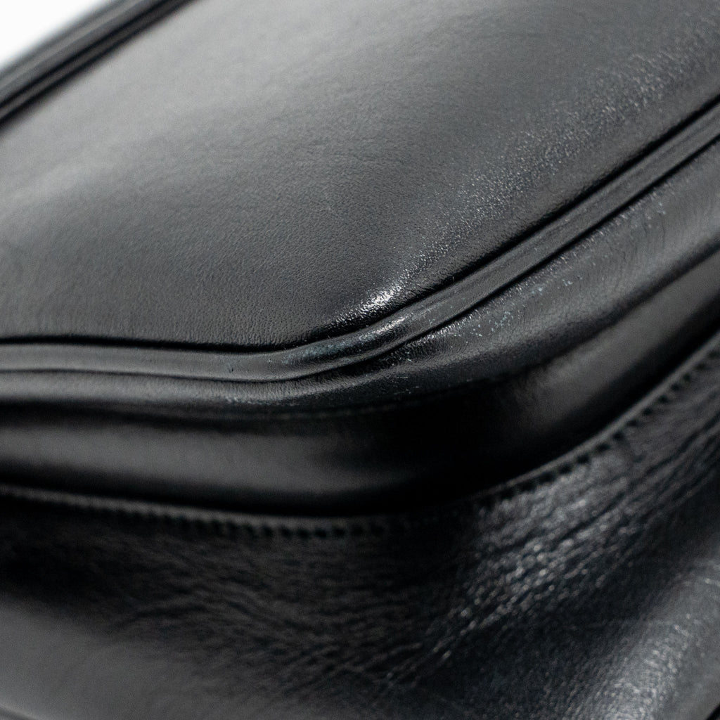 Gucci Rajah shoulder bag calfskin black GHW
