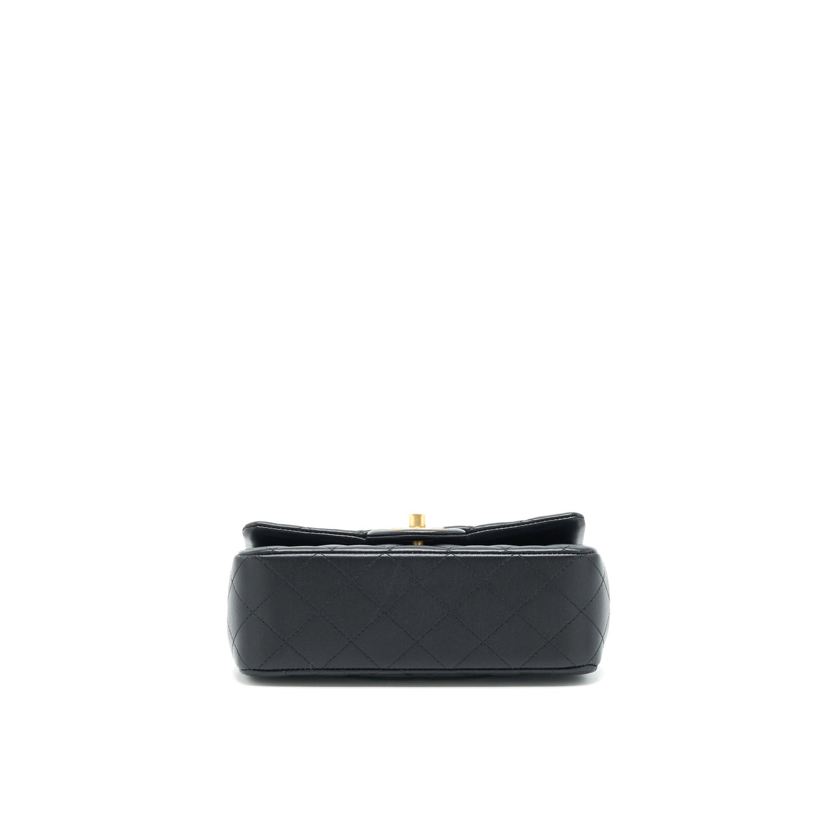 CHANEL TOP HANDLE RECTANGULAR FLAP BAG LAMBSKIN GHW