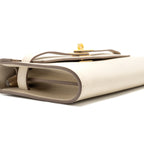 Hermes classic Kelly To Go epsom craie GHW