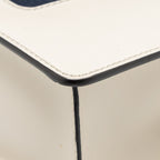 Gucci top handle mini Sylvie bag calfskin white GHW