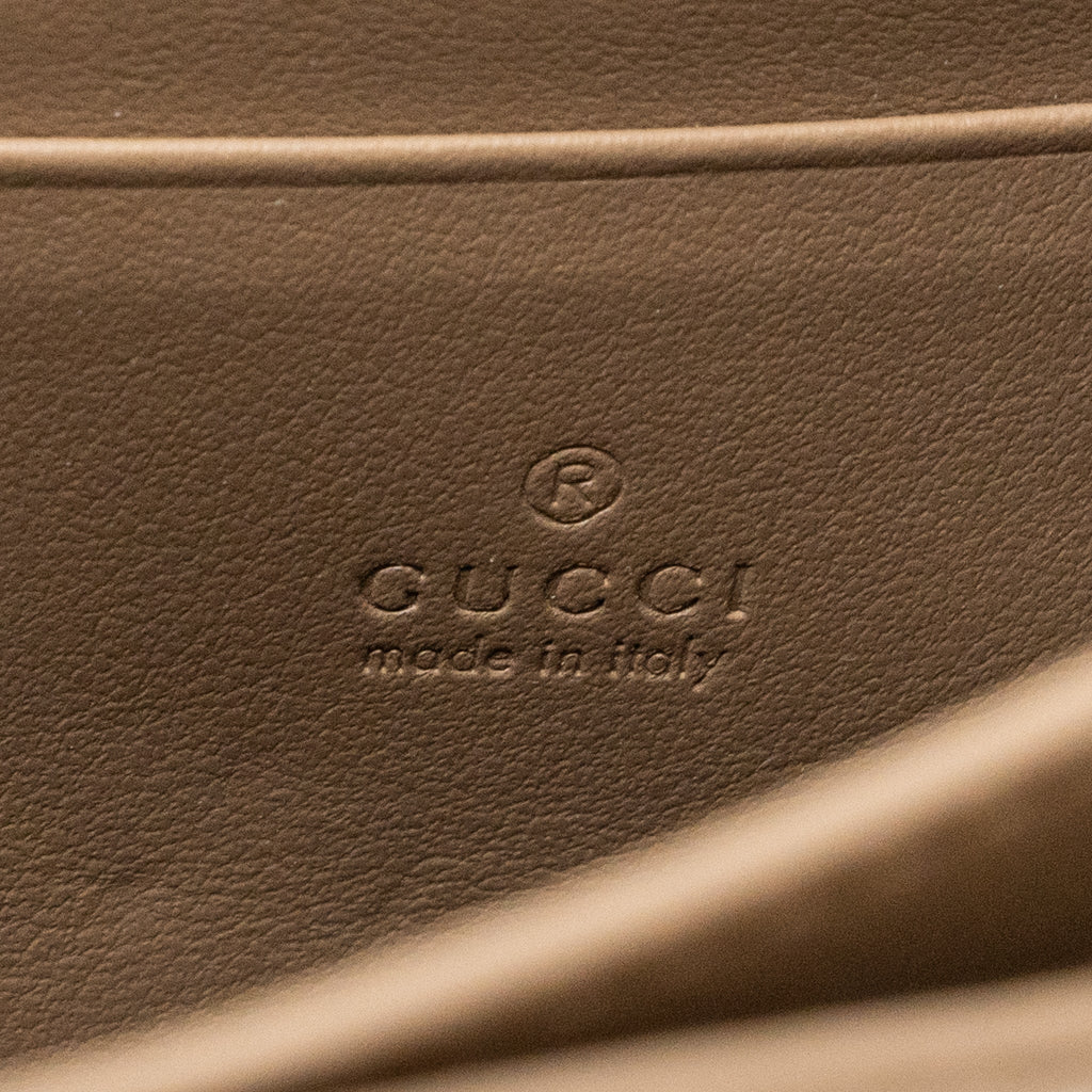 GUCCI DIONYSUS WALLET ON CHAIN GG SUPREME CANVAS SHW