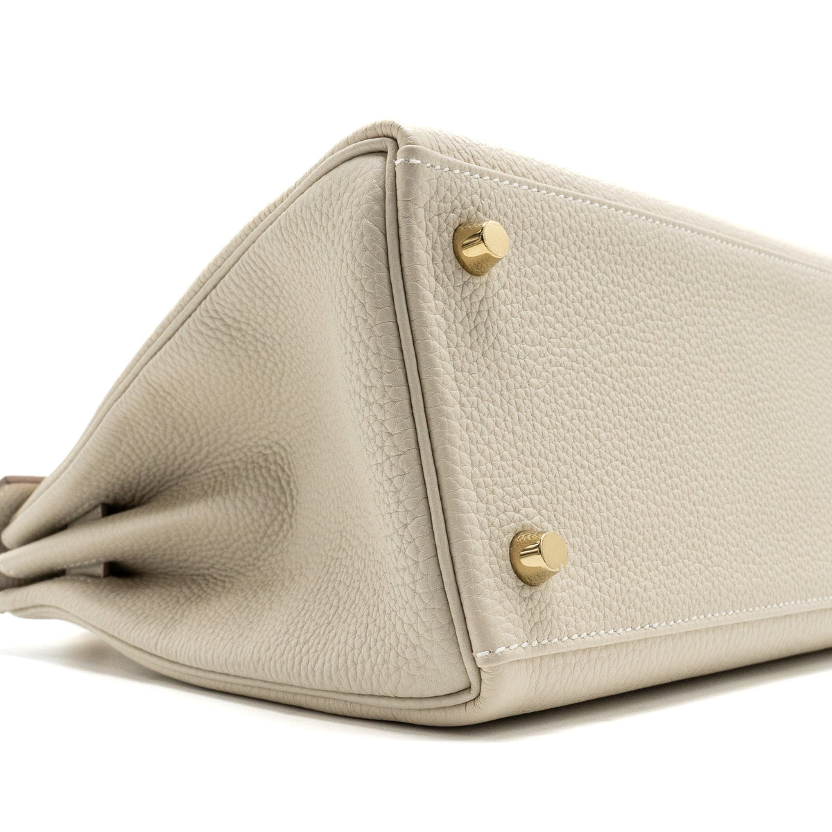 Hermes Kelly 28 togo craie GHW