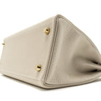 Hermes Kelly 28 togo craie GHW