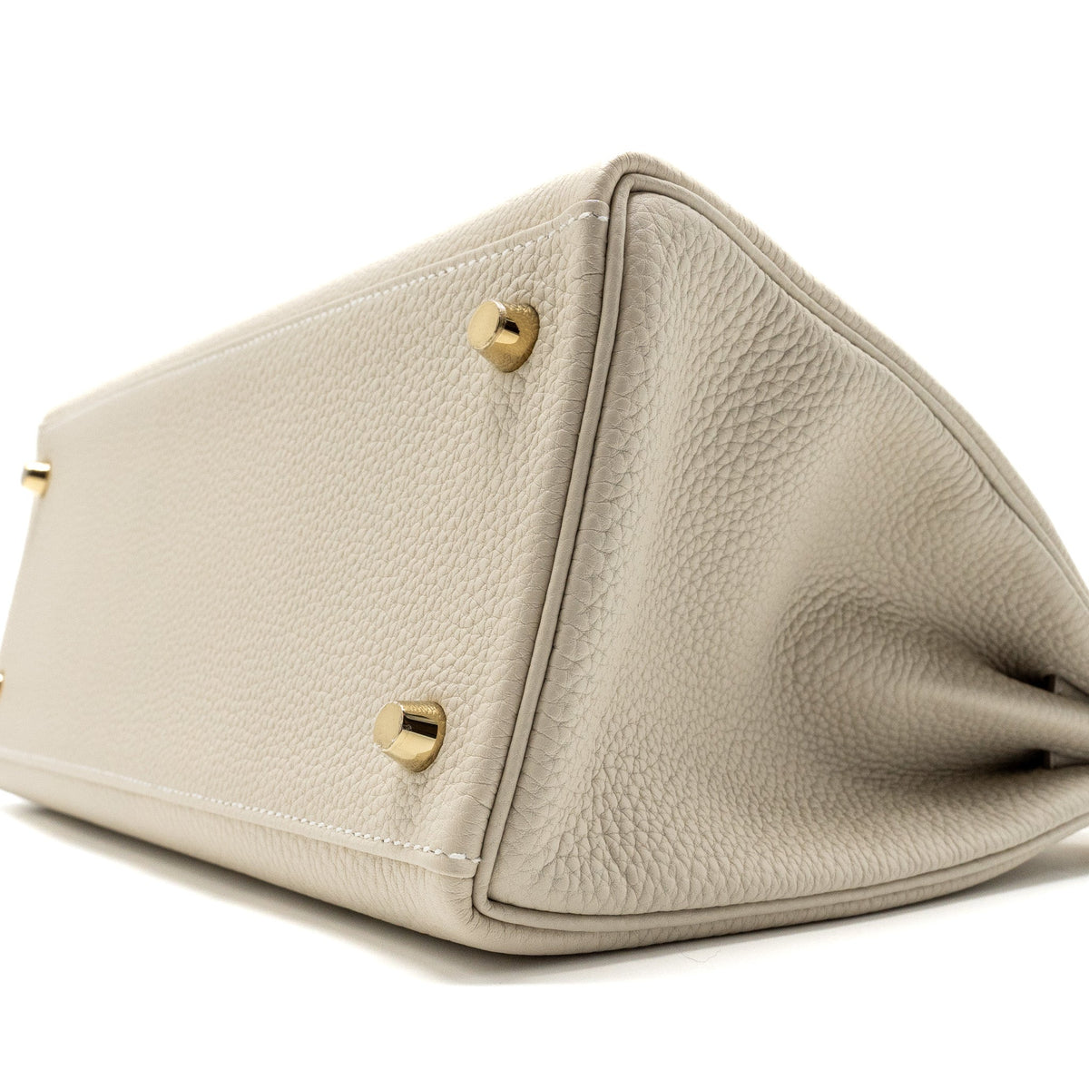 Hermes Kelly 28 togo craie GHW