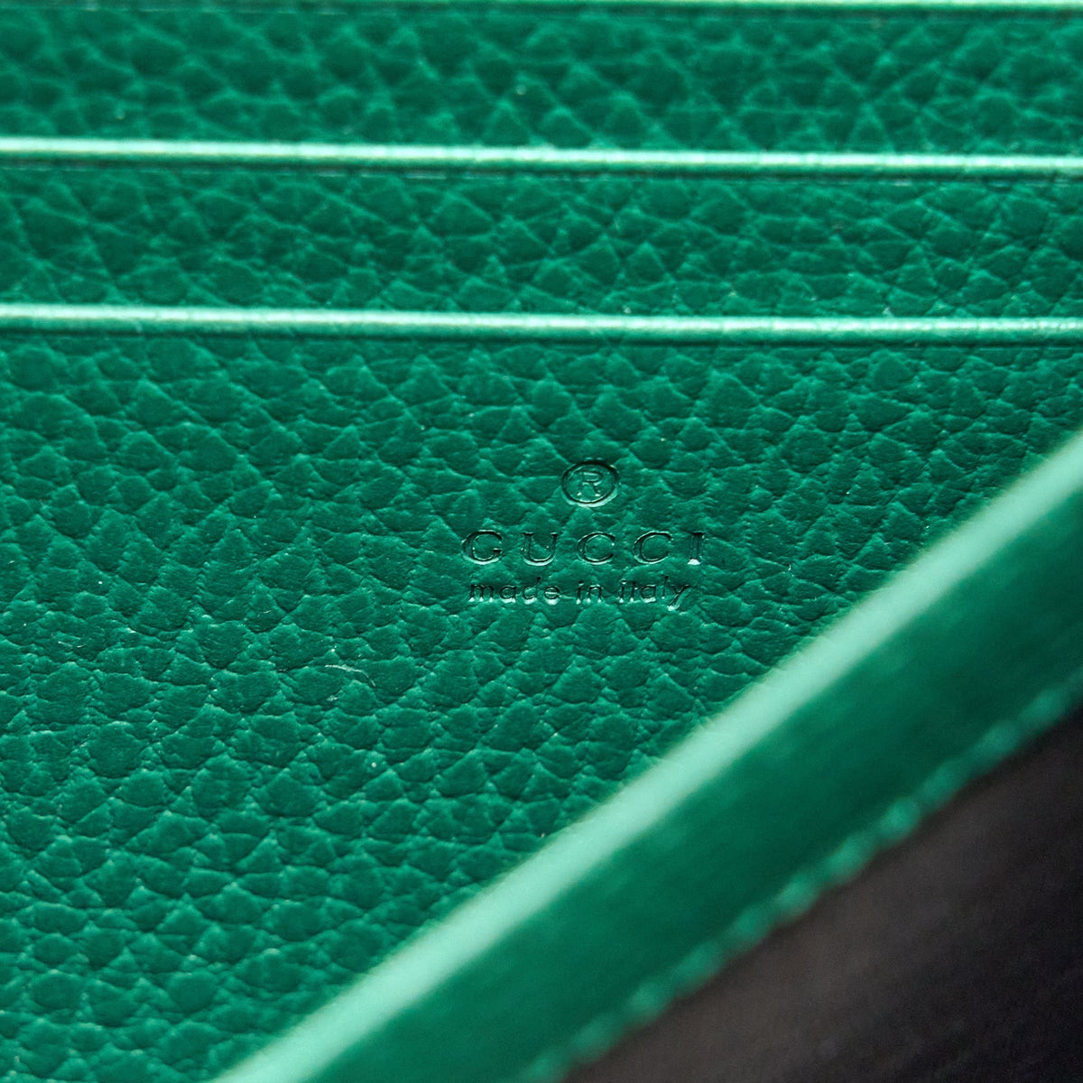 GUCCI DIONYSUS MINI CHAIN BAG CALFSKIN GREEN MULTICOLOUR HARDWARE