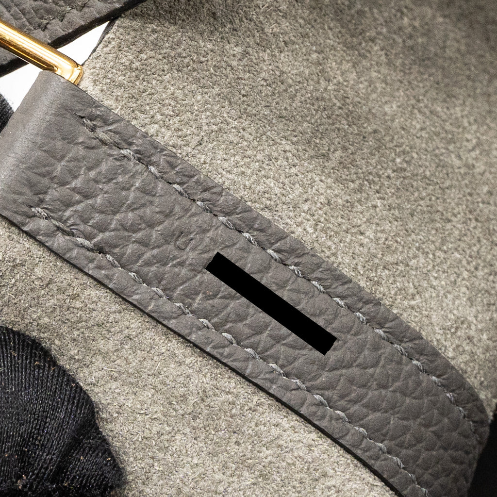 Hermes Picotin 18 Lock Bag Taurillon Maurice Graphite GHW