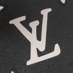 LOUIS VUITTON WILD AT HEART TOILETRY POCHETTE CANVAS BLACK / WHITE/ PINK GHW