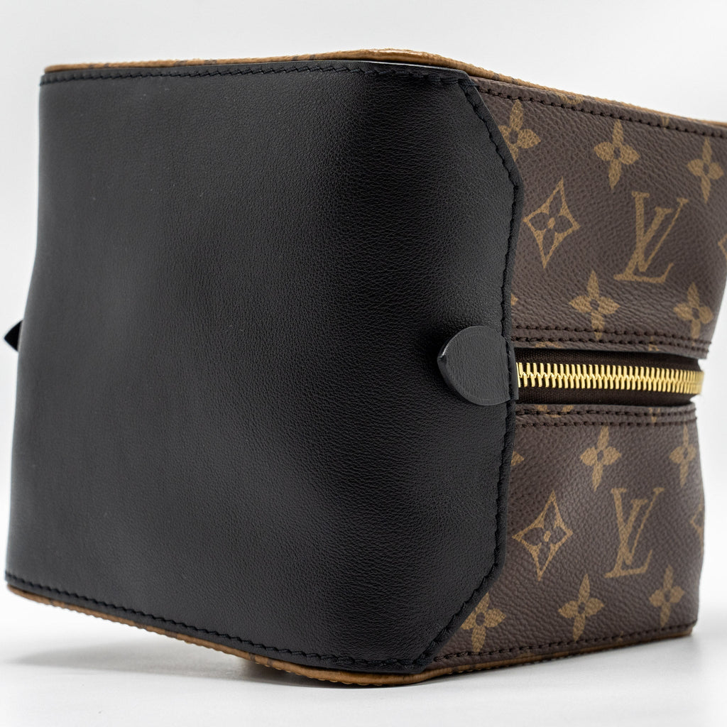 LOUIS VUITTON SQUARE BAG MONOGRAM REVERSE CANVAS GHW