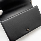 CHANEL NEW MEDIUM BOY BAG CALFSKIN BLACK RUTHENIUM HARDWARE