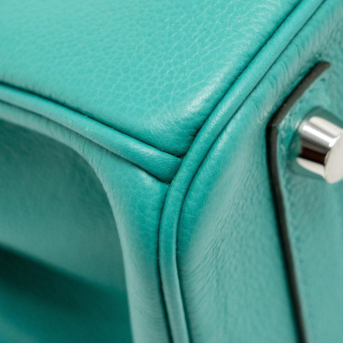 Hermes Birkin 25 Taurillon Novello Vert Verona/Rose Lipstick SHW
