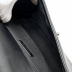 CHANEL NEW MEDIUM BOY BAG CALFSKIN BLACK RUTHENIUM HARDWARE