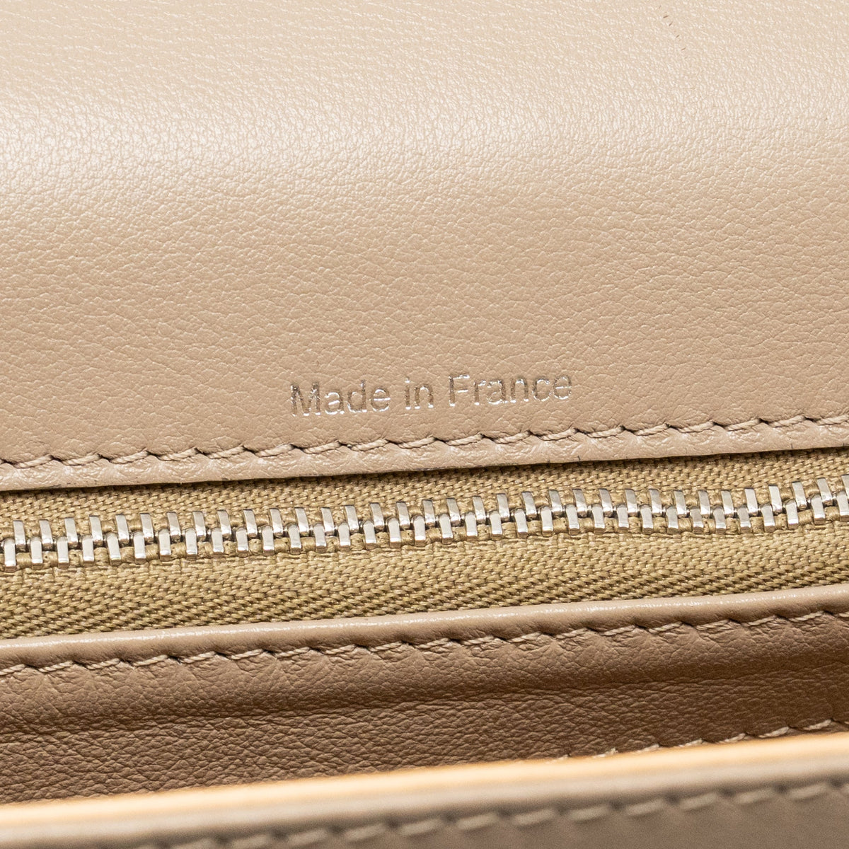 Delvaux tempete calfskin grey SHW