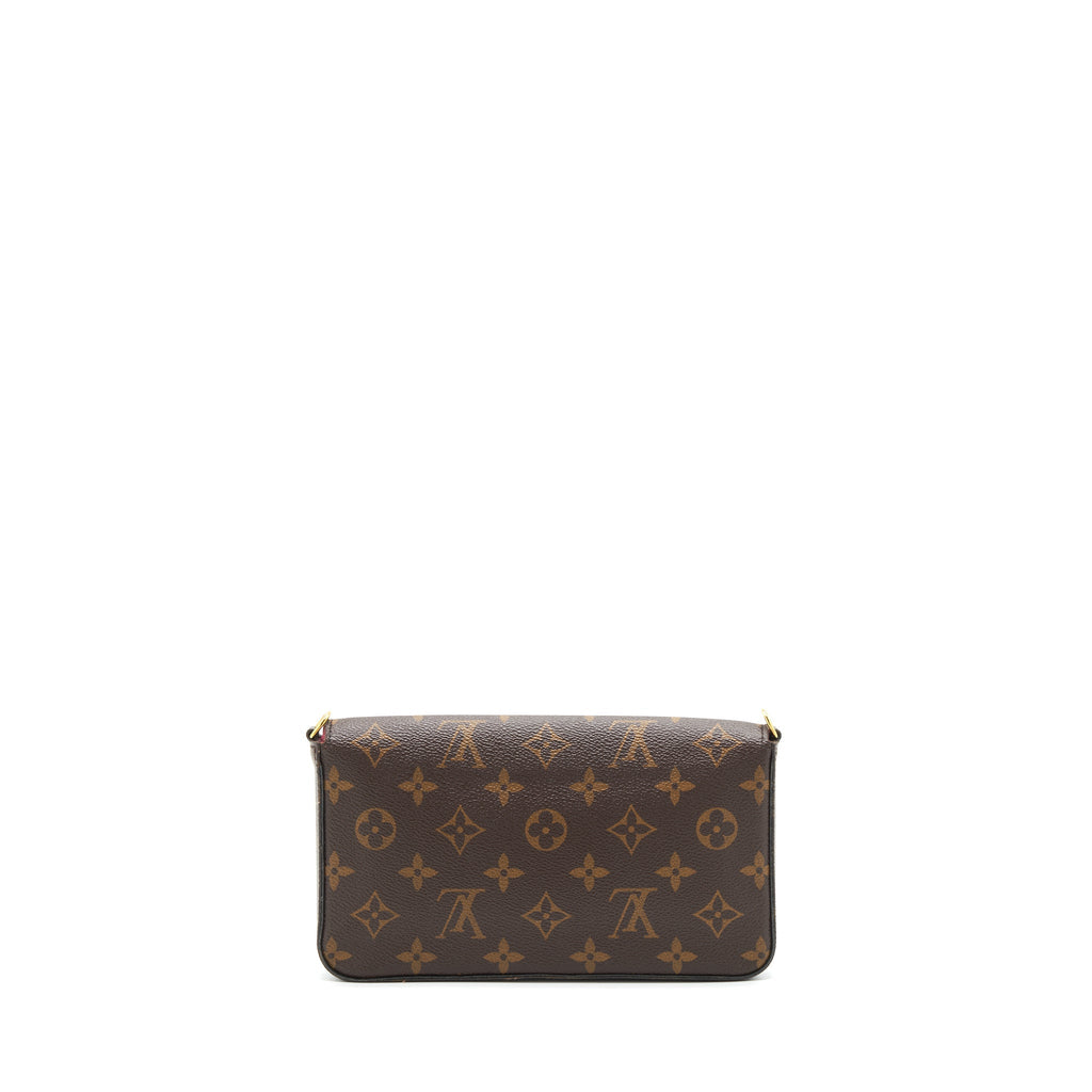 LOUIS VUITTON FELICIE POCHETTE MONOGRAM CANVAS GHW