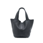 Hermes Picotin 22 Lock Bag Clemence Black SHW