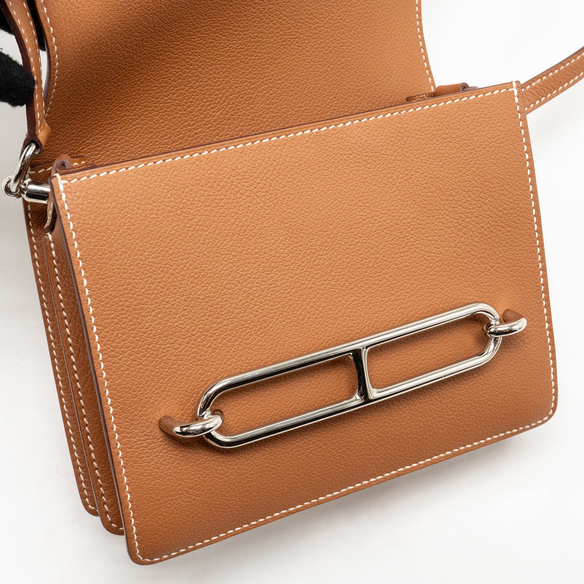 Hermes Mini Roulis evercolor Gold SHW