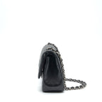CHANEL JUMBO CLASSIC DOUBLE FLAP LAMBSKIN BLACK SHW