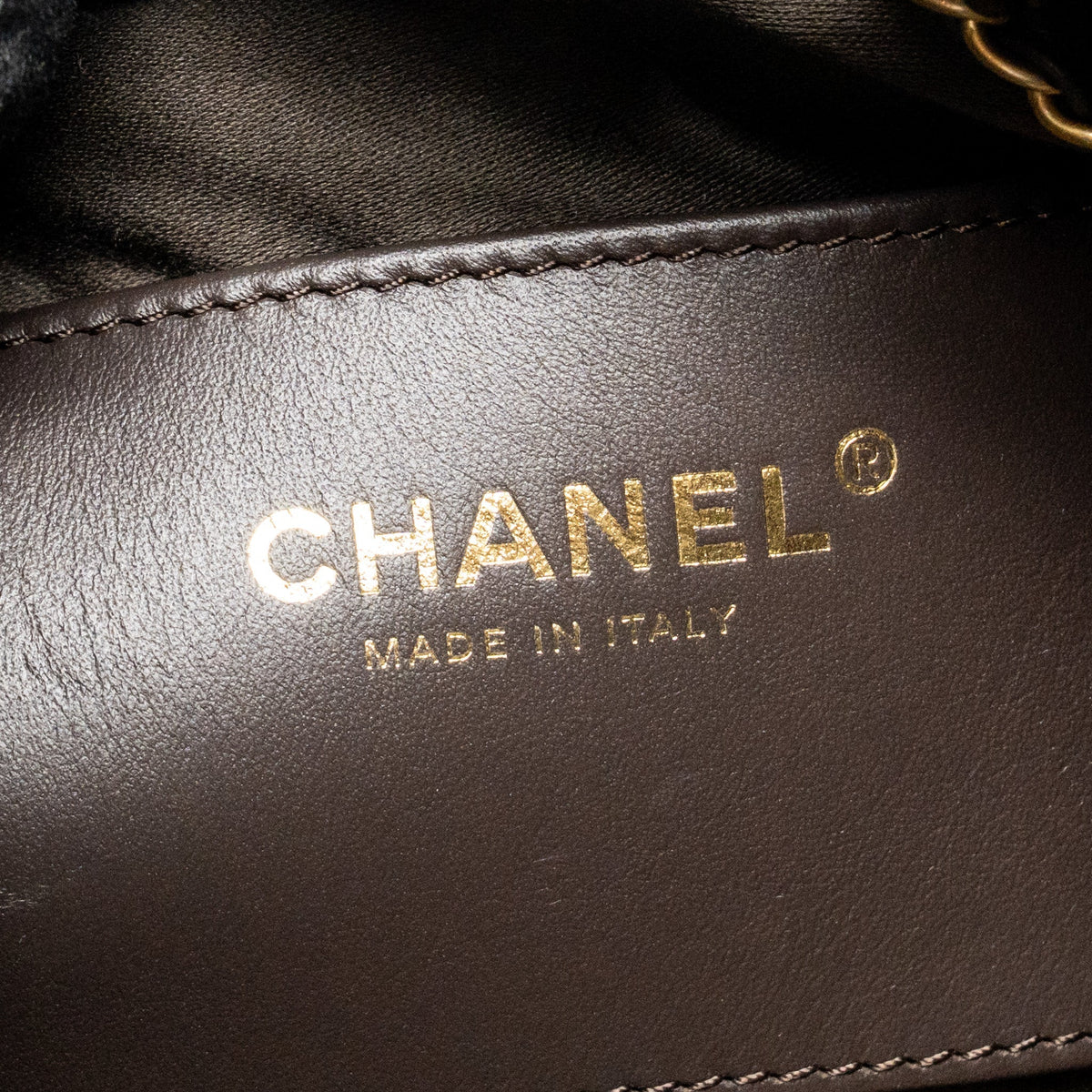 Chanel Medium 25 bag suede leather brown GHW (microchip)