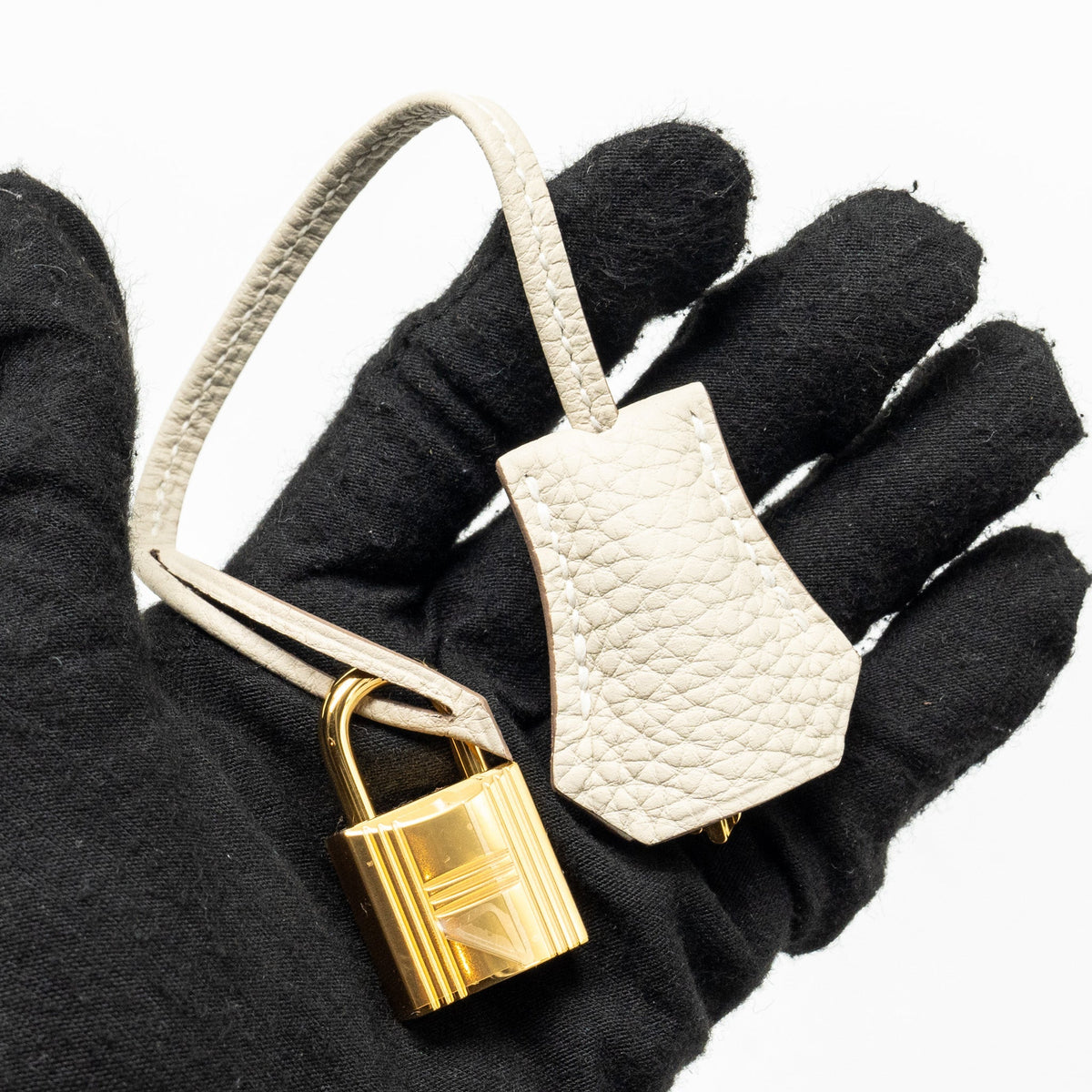 Hermes Kelly 28 togo craie GHW