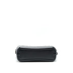 CHANEL LARGE GABRIELLE HOBO BAG CHEVRON CALFSKIN BLACK WITH GOLD/SLIVER HARDWARE