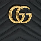 GUCCI GG MARMONT SMALL CAMERA BAG BLACK