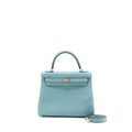 Hermes Kelly 25 Togo 7G Ciel SHW