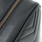 GUCCI GG MARMONT SMALL CAMERA BAG BLACK