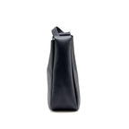 Saint Laurent/YSL Le 5 A 7 Supple Large Bag Grained Calfskin Bleu Abysse GHW