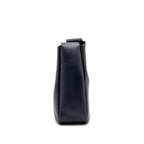 Saint Laurent/YSL Le 5 A 7 Supple Large Bag Grained Calfskin Bleu Abysse GHW