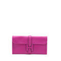 Hermes Jige Elan 29 Clutch Swift L3 Rose Purple