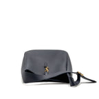 Saint Laurent/YSL Le 5 A 7 Supple Large Bag Grained Calfskin Bleu Abysse GHW