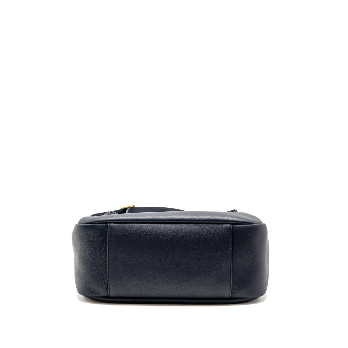 Saint Laurent/YSL Le 5 A 7 Supple Large Bag Grained Calfskin Bleu Abysse GHW