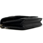 CHANEL CLASSIC WALLET ON CHAIN LAMBSKIN BLACK GHW
