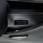 PRADA CLEO BAG CALFSKIN BLACK SHW