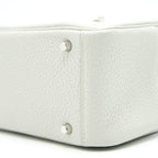 Hermes Mini Lindy 80 Gris Pale SHW