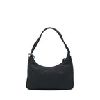 PRADA NYLON MINI TESSUTO SHOULDER BAG BLACK SHW