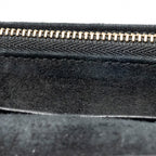 DIOR DIORADDICT WALLET ON CHAIN CANNAGE LEATHER BLACK GHW