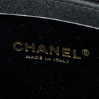 CHANEL LARGE QUILTED HOBO BAG SHINY CRUMPLED LAMBSKIN BLACK GHW (MICROCHIP)
