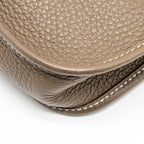 Hermes Mini Evelyne clemence etoupe GHW