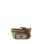 GUCCI BELT BAG INTERLOCKING G GG SUPREME CANVAS GHW