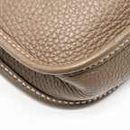 Hermes Mini Evelyne clemence etoupe GHW