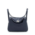 Hermes Lindy 26 Clemence Blue Nuit SHW