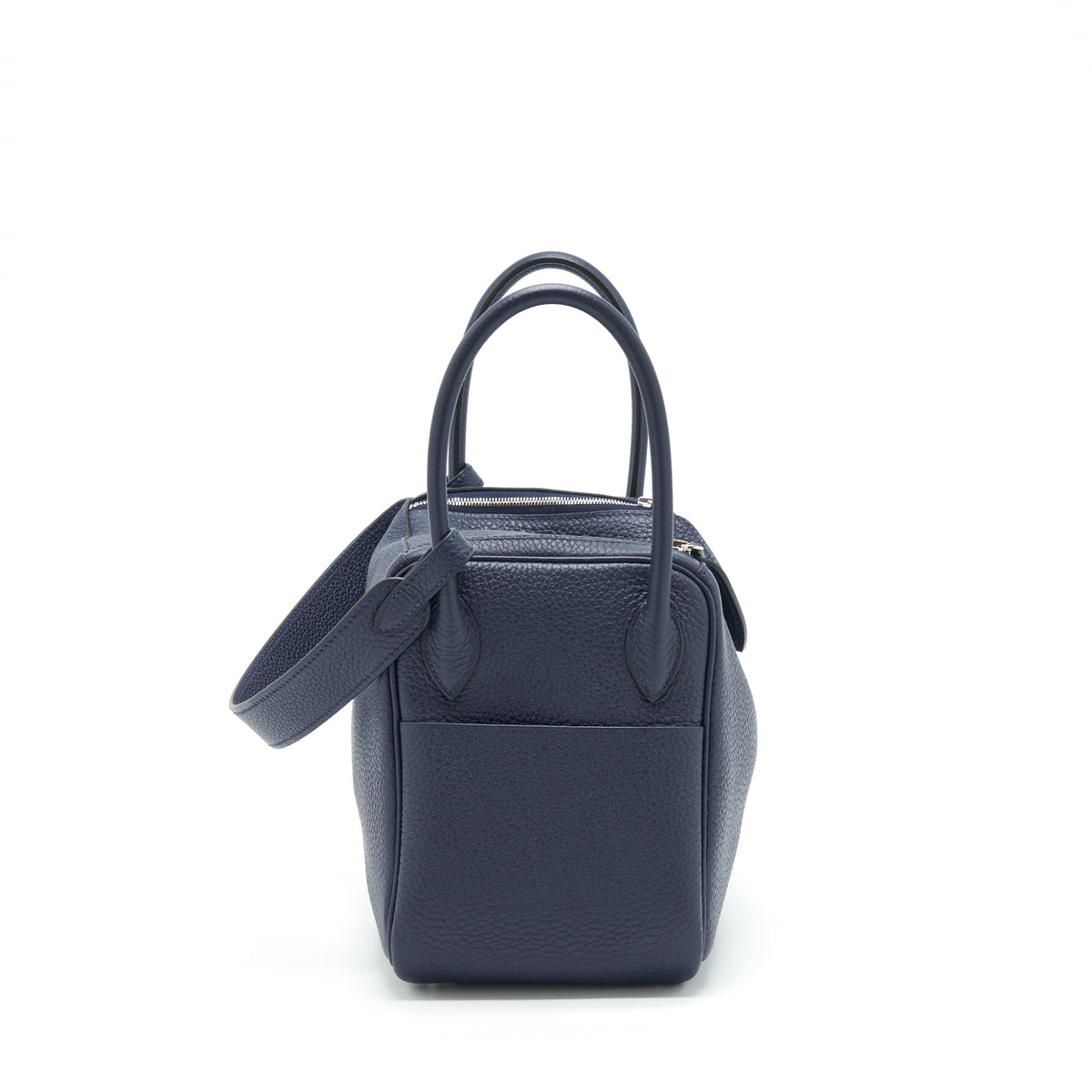 Hermes Lindy 26 Clemence Blue Nuit SHW