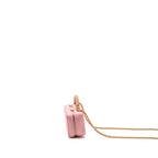 Chanel Chain Top Handle Mini Vanity Case Lambskin Pink GHW (Microchip)