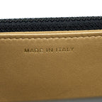 CHANEL PEARL CRUSH WALLET ON CHAIN LAMBSKIN BLACK BRUSHED GHW (MICROCHIP)