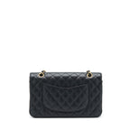 CHANEL MEDIUM CLASSIC FLAP BAG CAVIAR BLACK GHW